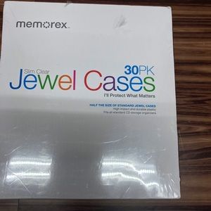 🔮CLEARANCE🔮 NEW 30 Pack Memorex Cases